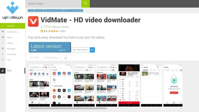 Vidmate for PC Windows 7