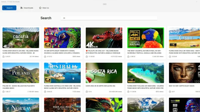Vidmate for PC Windows 7