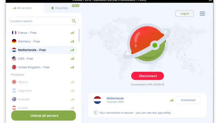 Free VPN Planet image (4)
