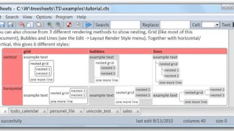 Treesheets for Mac image (4)