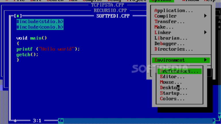 Turbo C++ for Mac image (3)