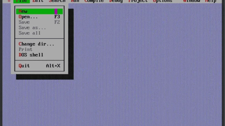 Turbo C++ for Mac image (4)